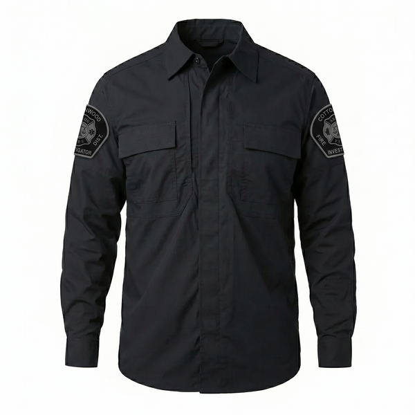 ALL RISK Uniforms AI-generated graphic