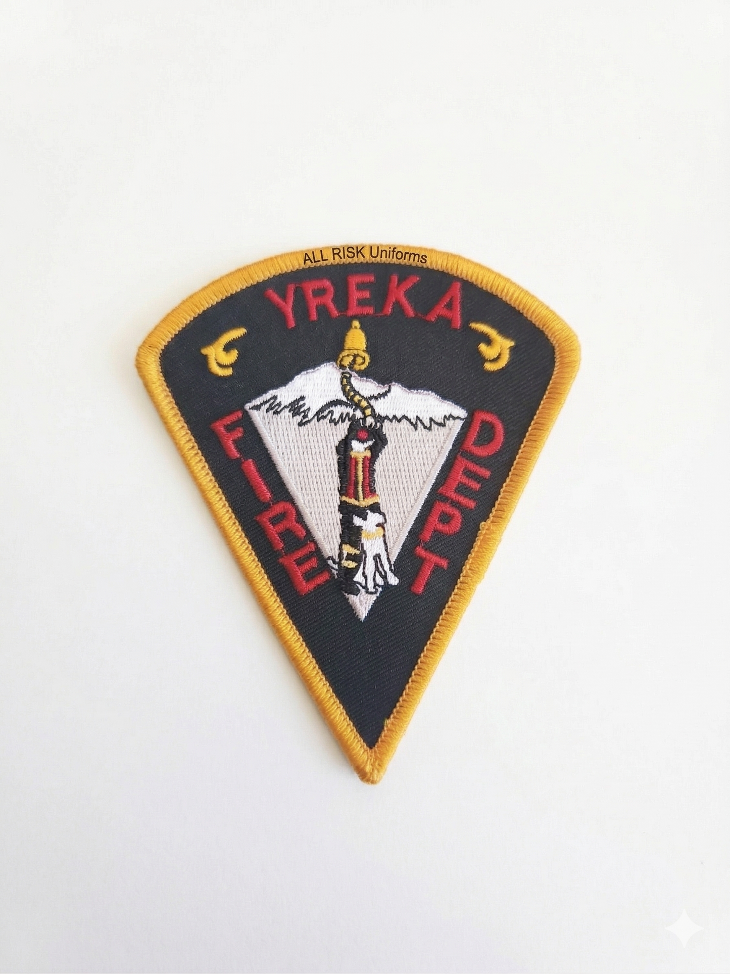 Yreka Fire Patch - detail view