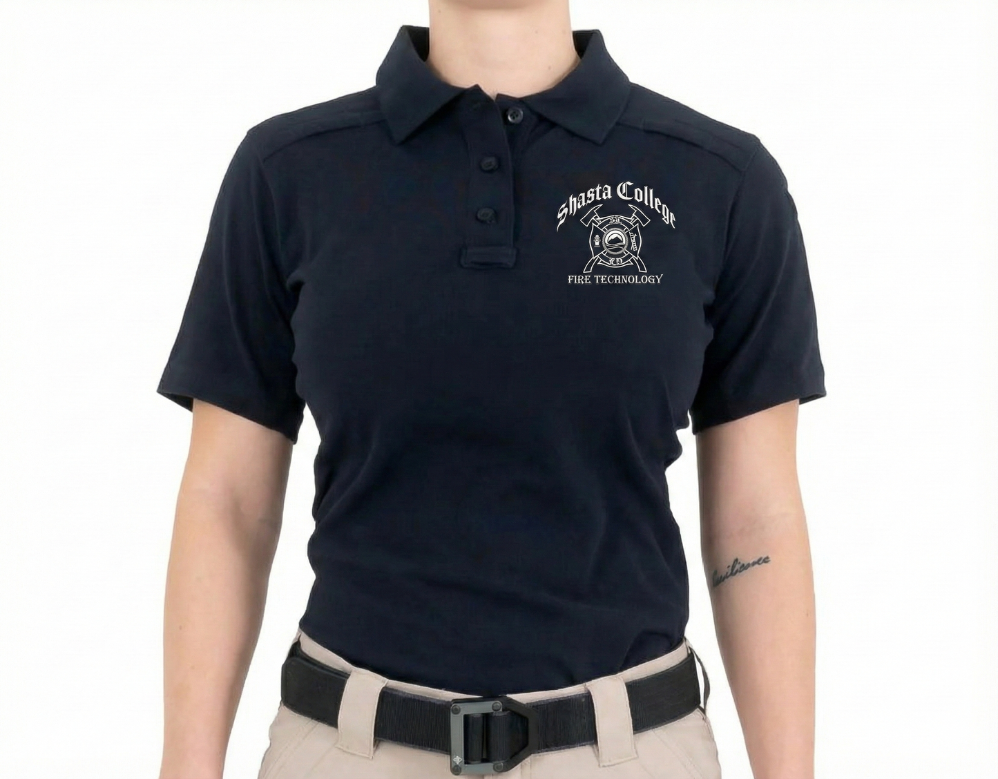SC Fire Tech Womens Cotton Polo - alternate view