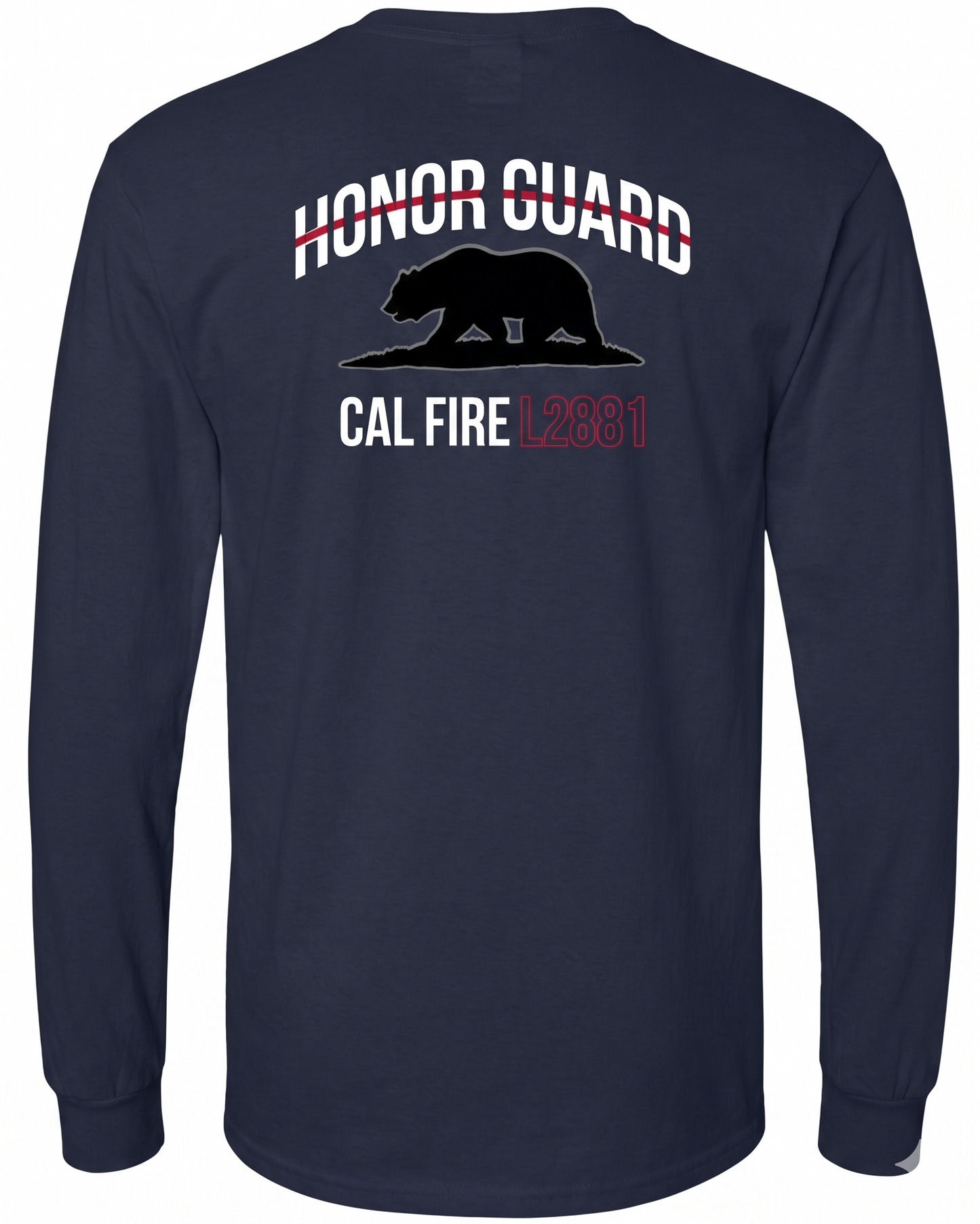 L2881 Honor Guard Lightweight Long Sleeve Shirt By Independent - detail view