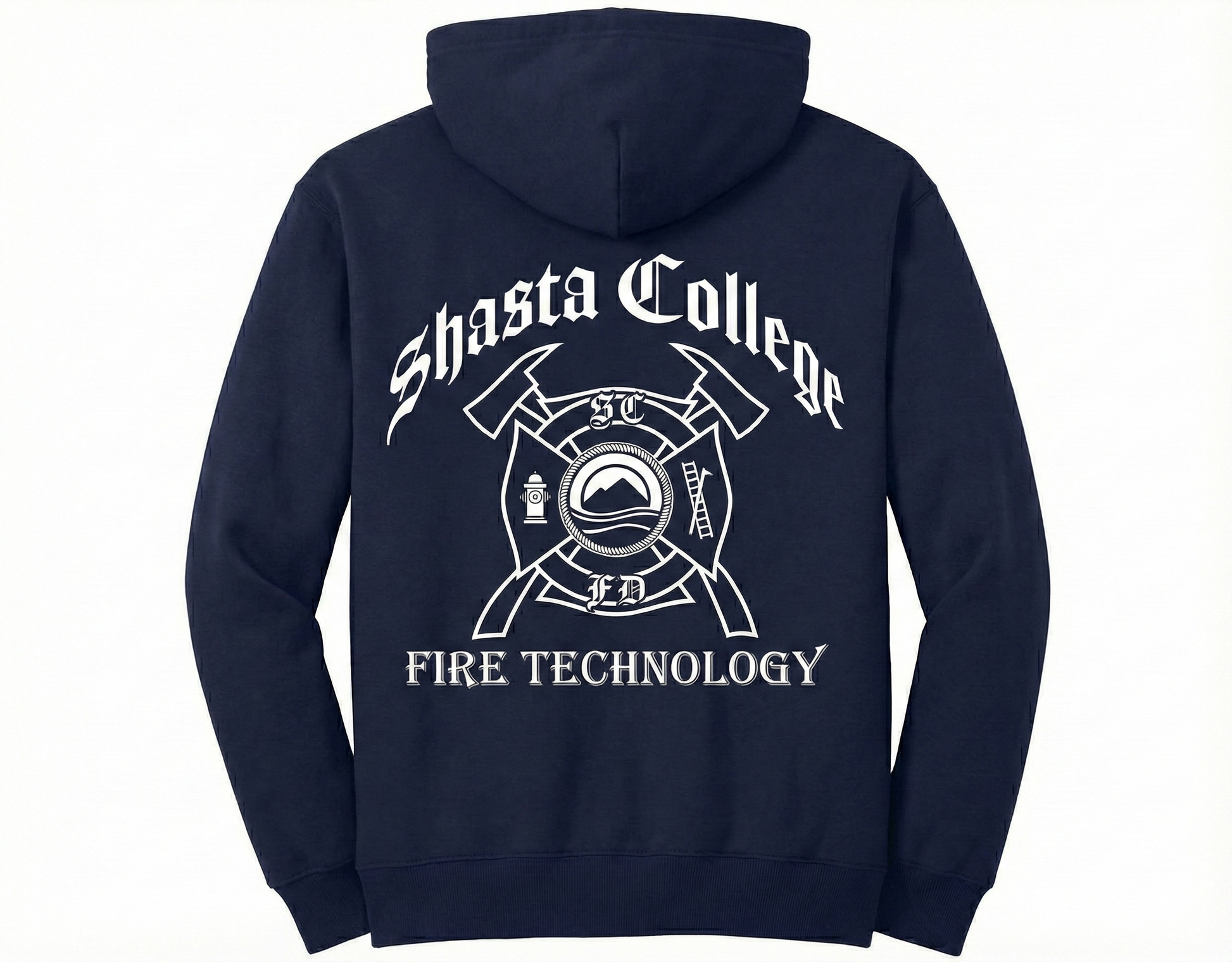 SC Fire Tech Hooded Sweatshirt - detail view