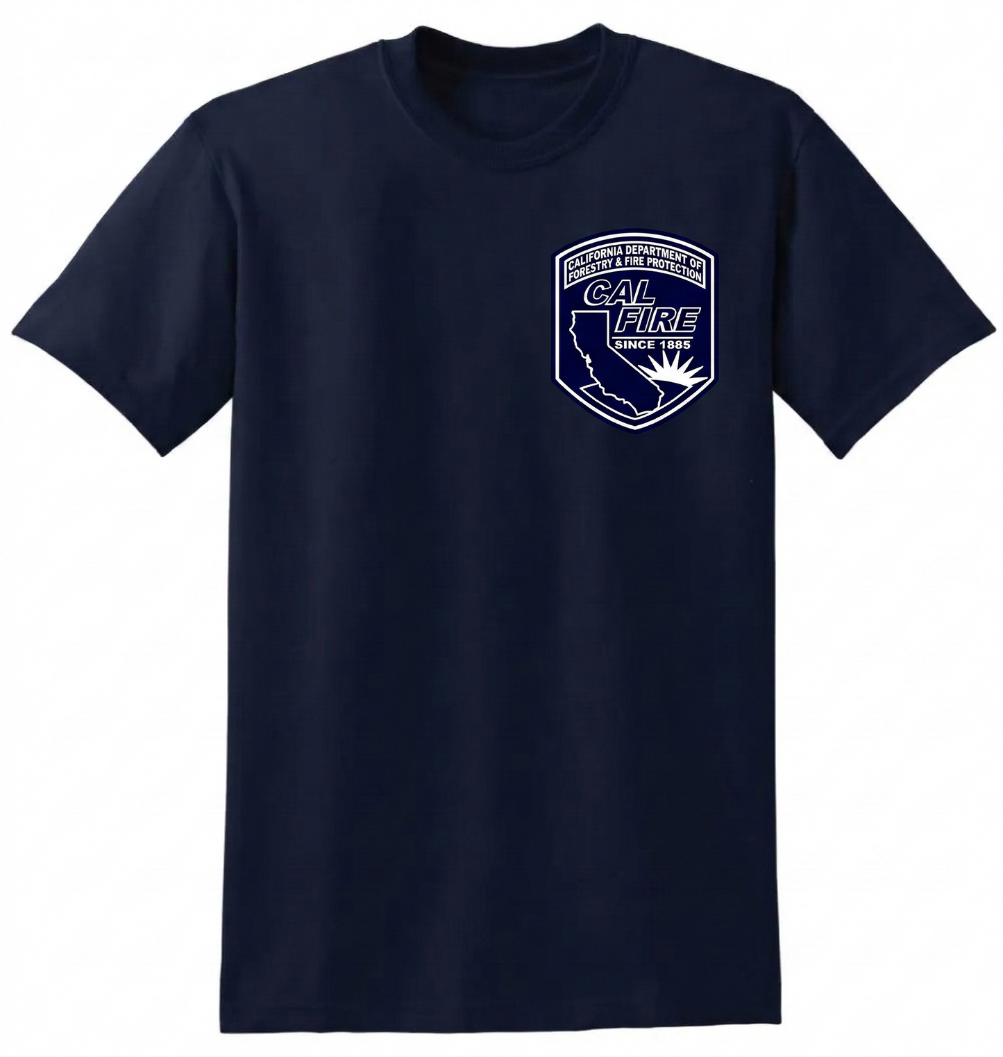 CAL FIRE Basic Cotton Short Sleeve Shirt