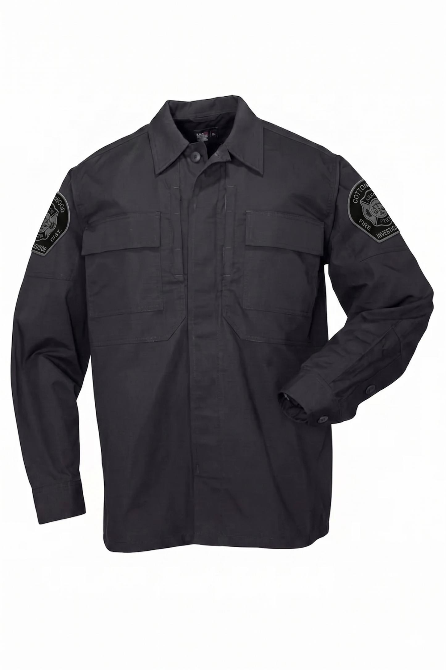 ALL RISK Uniforms AI-generated graphic