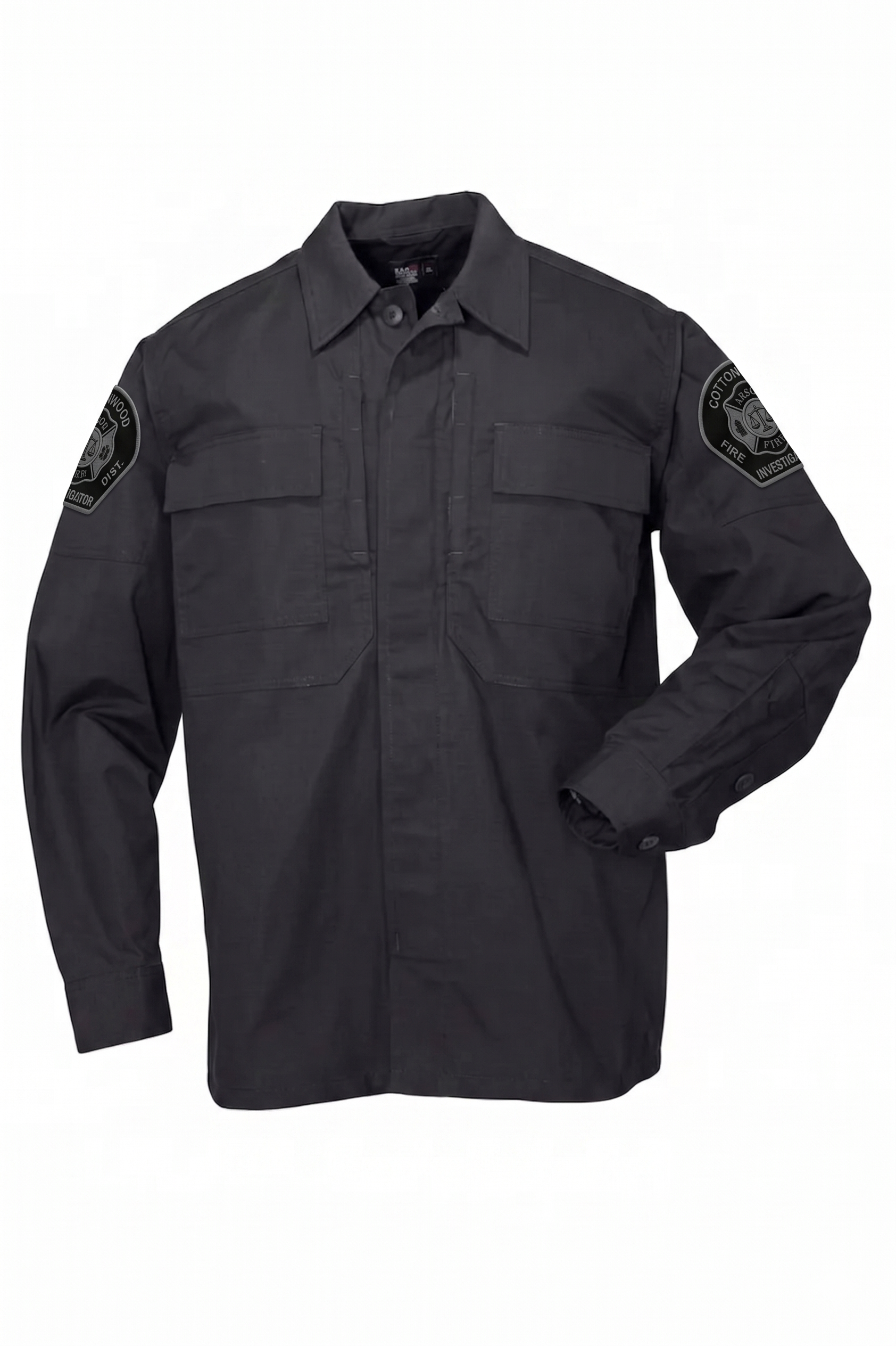 ALL RISK Uniforms AI-generated graphic