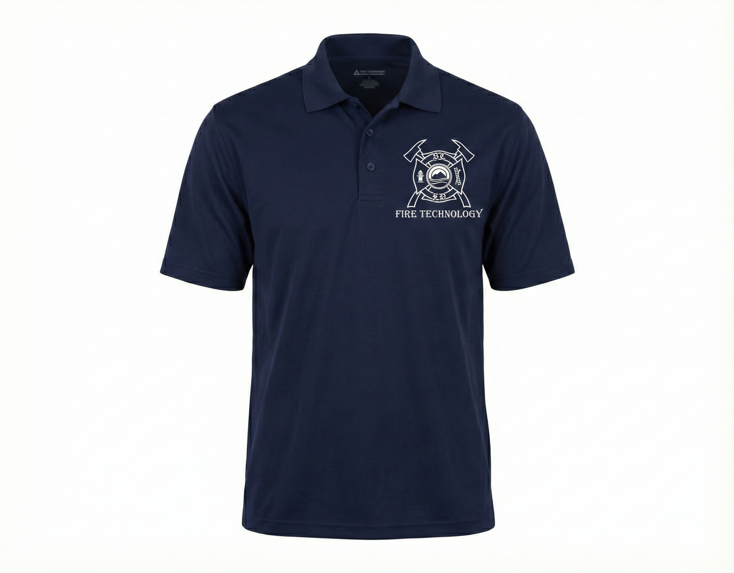 SC Fire Tech Men's Cotton Polo - detail view