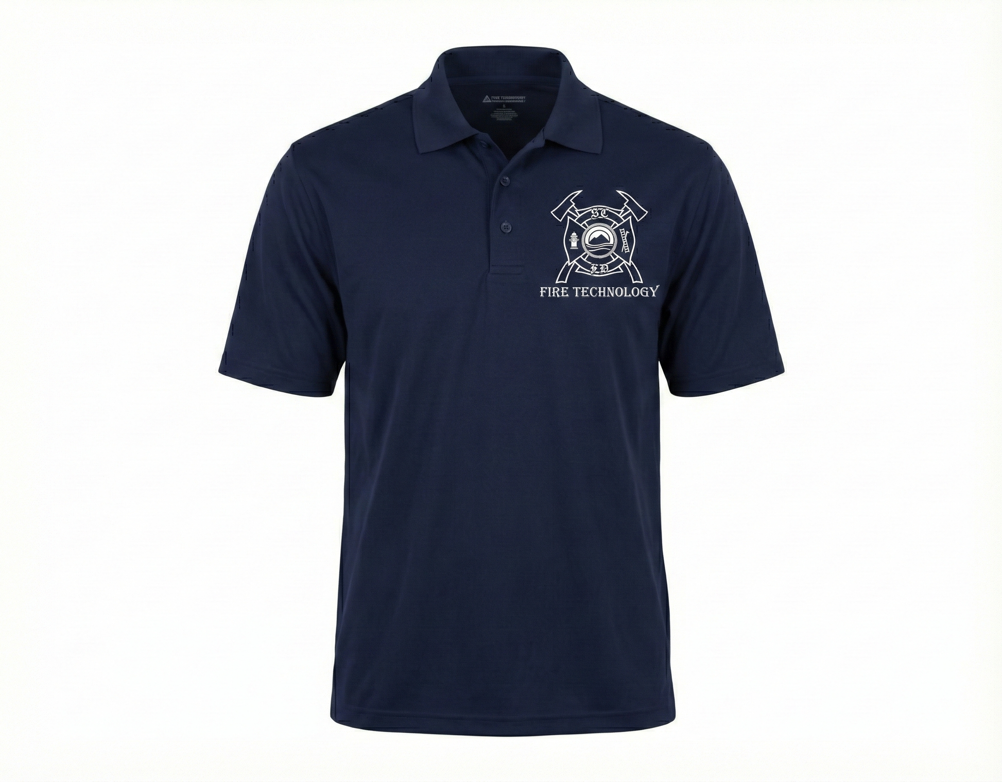 SC Fire Tech Men's Cotton Polo - detail view