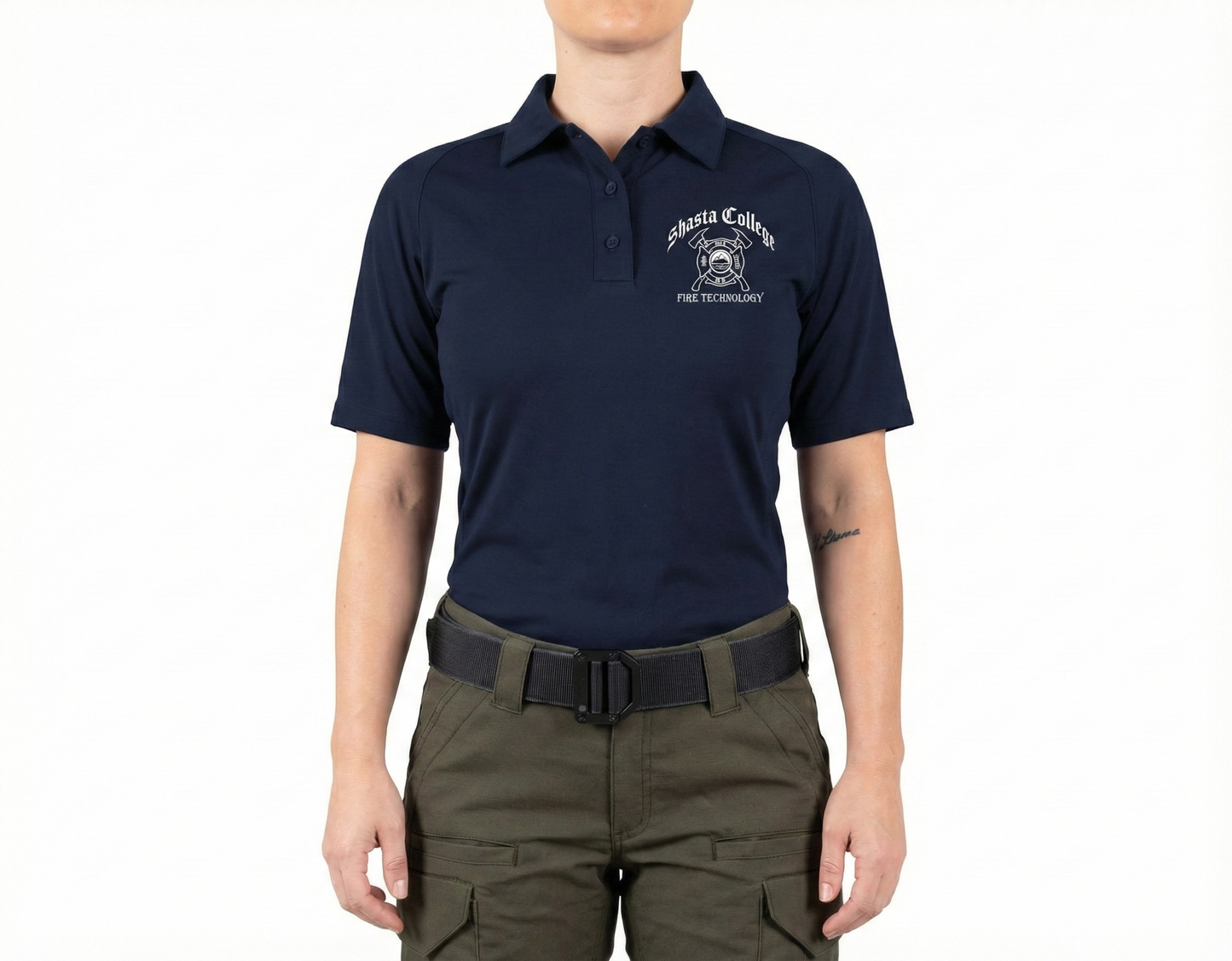 SC Fire Tech Womens Performance Polo - detail view