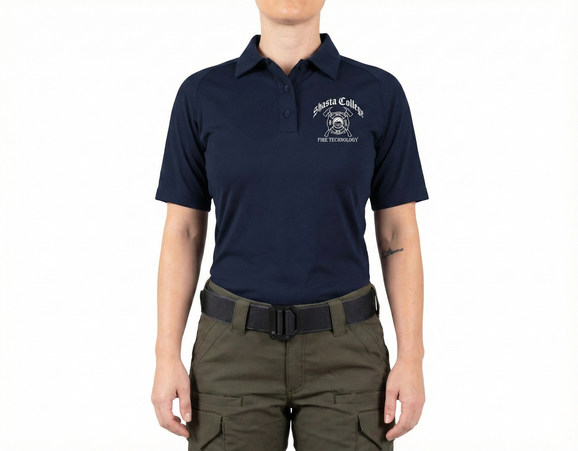 SC Fire Tech Womens Performance Polo - detail view