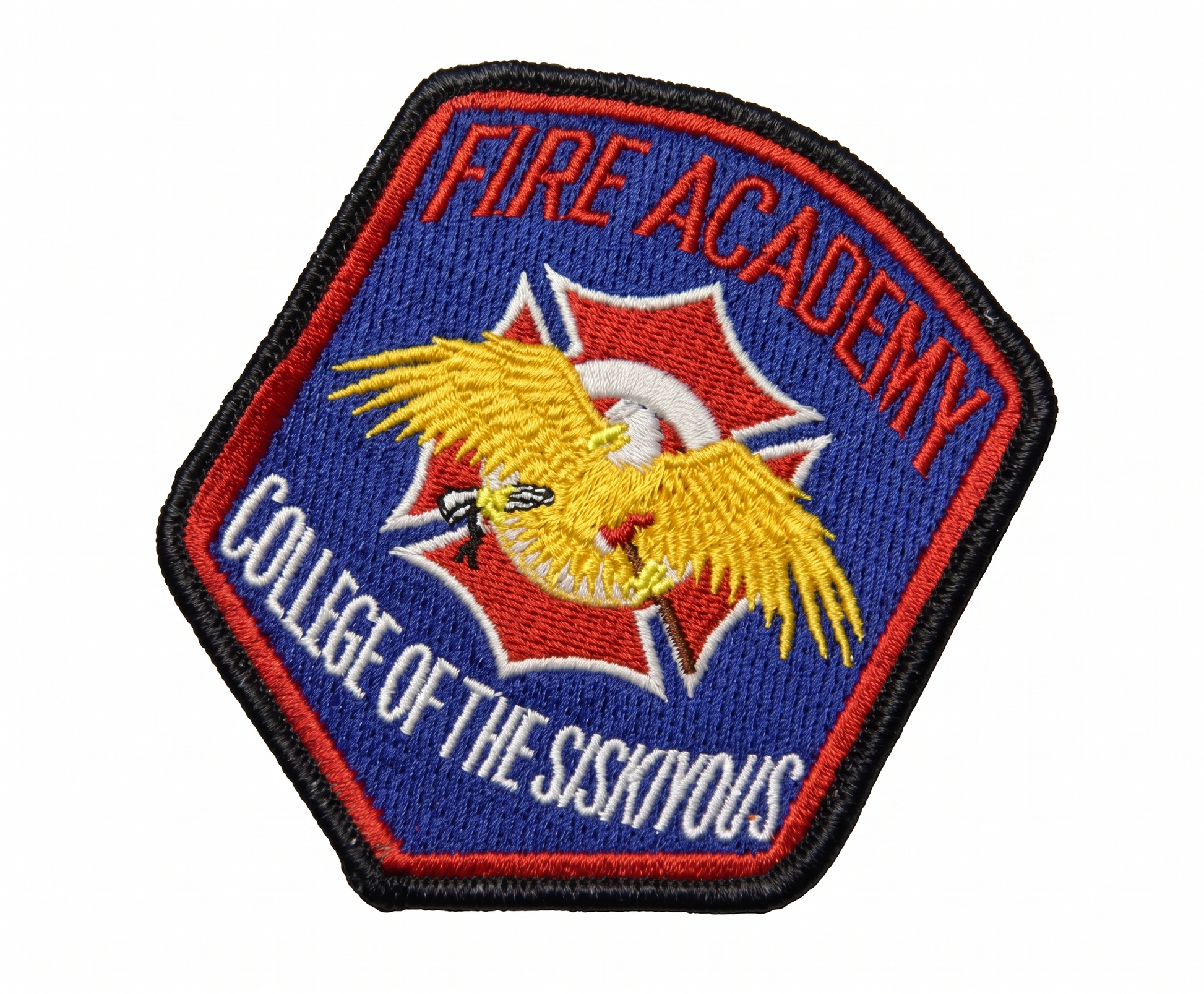 COS Fire Academy Patch - detail view