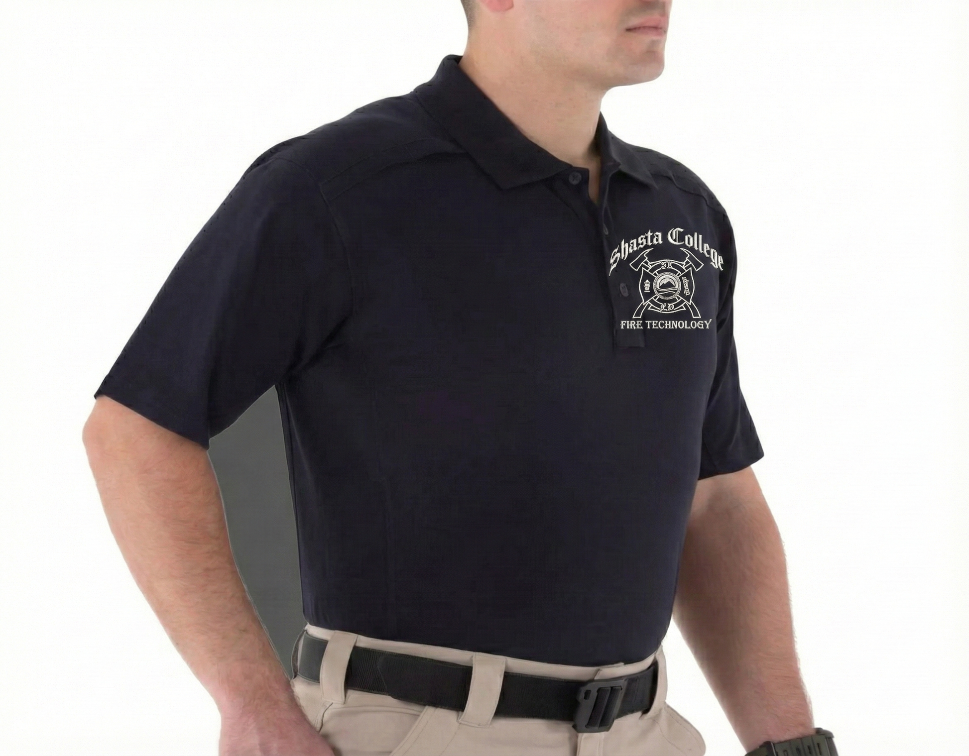 SC Fire Tech Men's Cotton Polo - alternate view