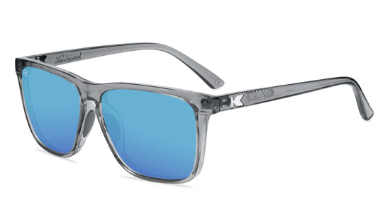 Clear Grey / Aqua Fast Lanes Sport - Knockaround Sunglasses