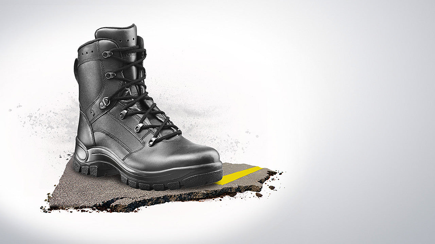 HAIX Airpower P7 High � black station and EMS duty boot, main product shot