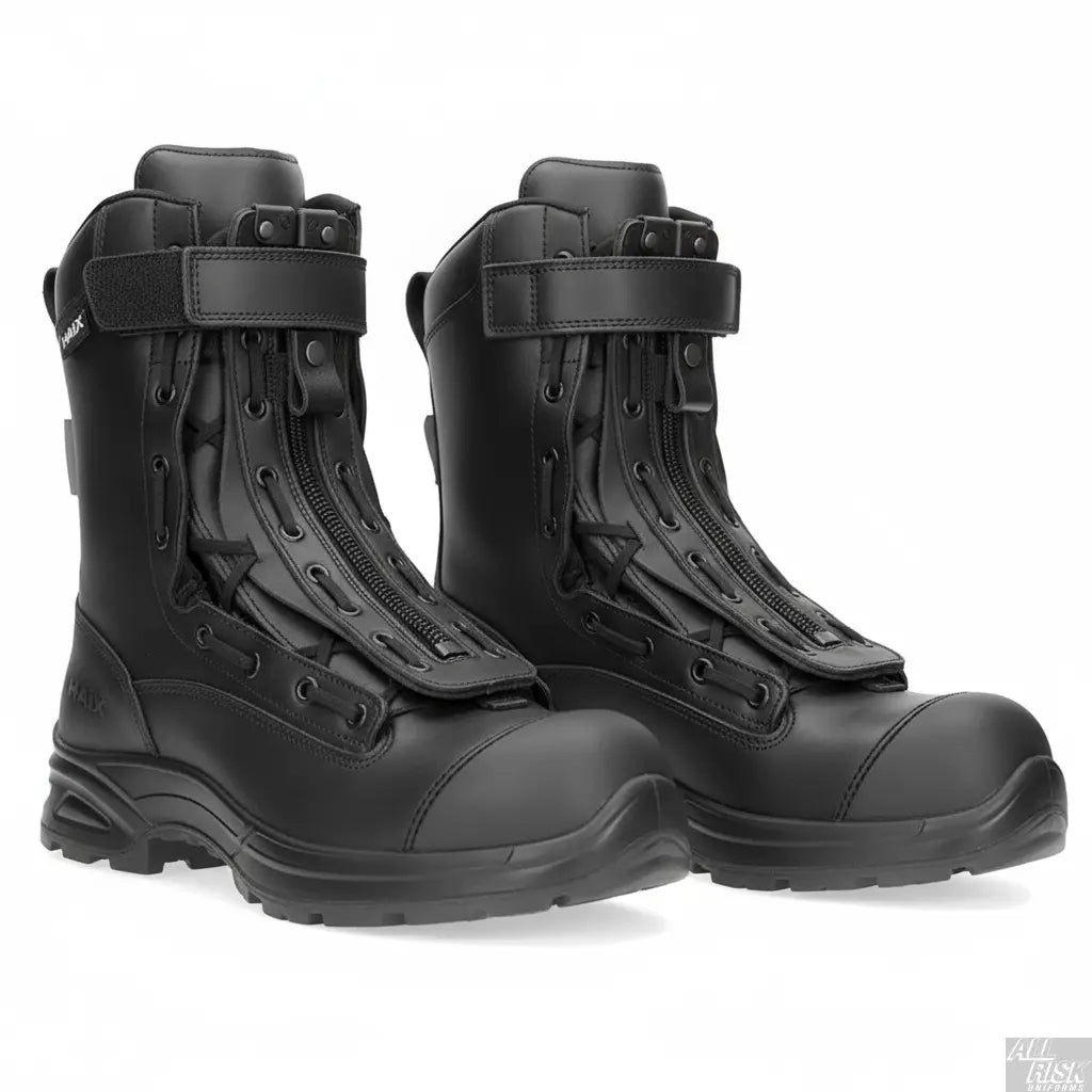 HAIX Airpower XR1 Pro Boots Pair Shot NFPA Certified Wildland EMS USAR HAZMAT Professional Footwear