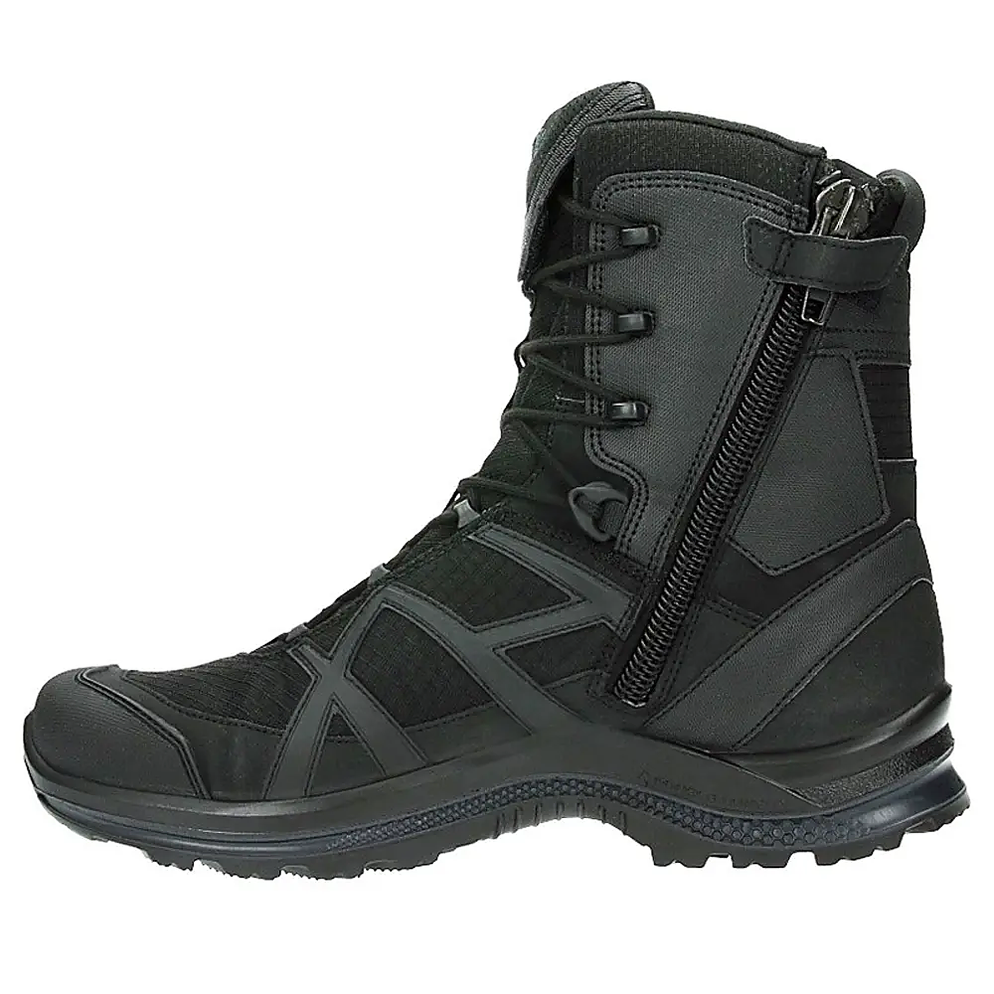 HAIX BE Ath 2.0 T High SZ side zipper view