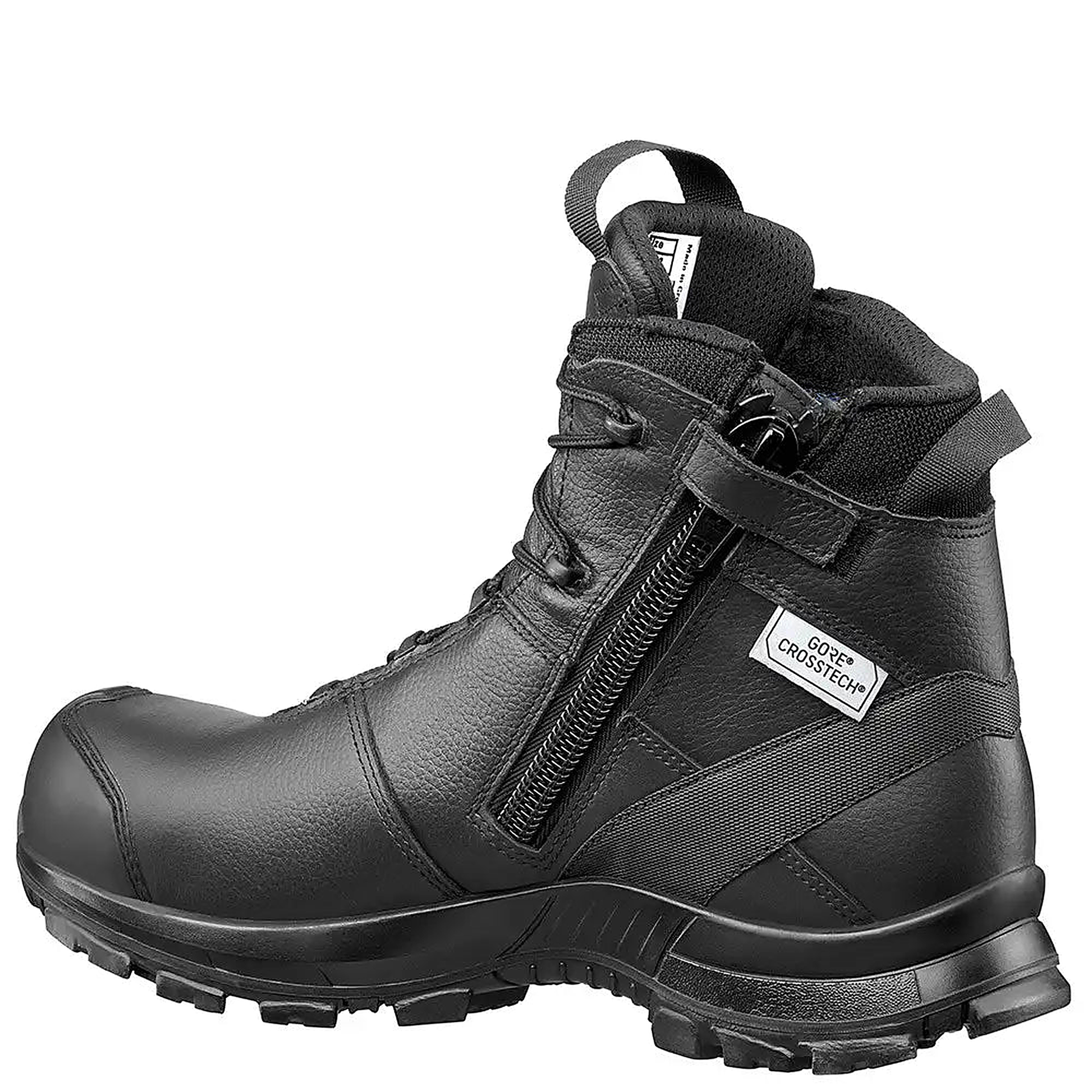 HAIX BE Safety 55 Mid SZ side zip view