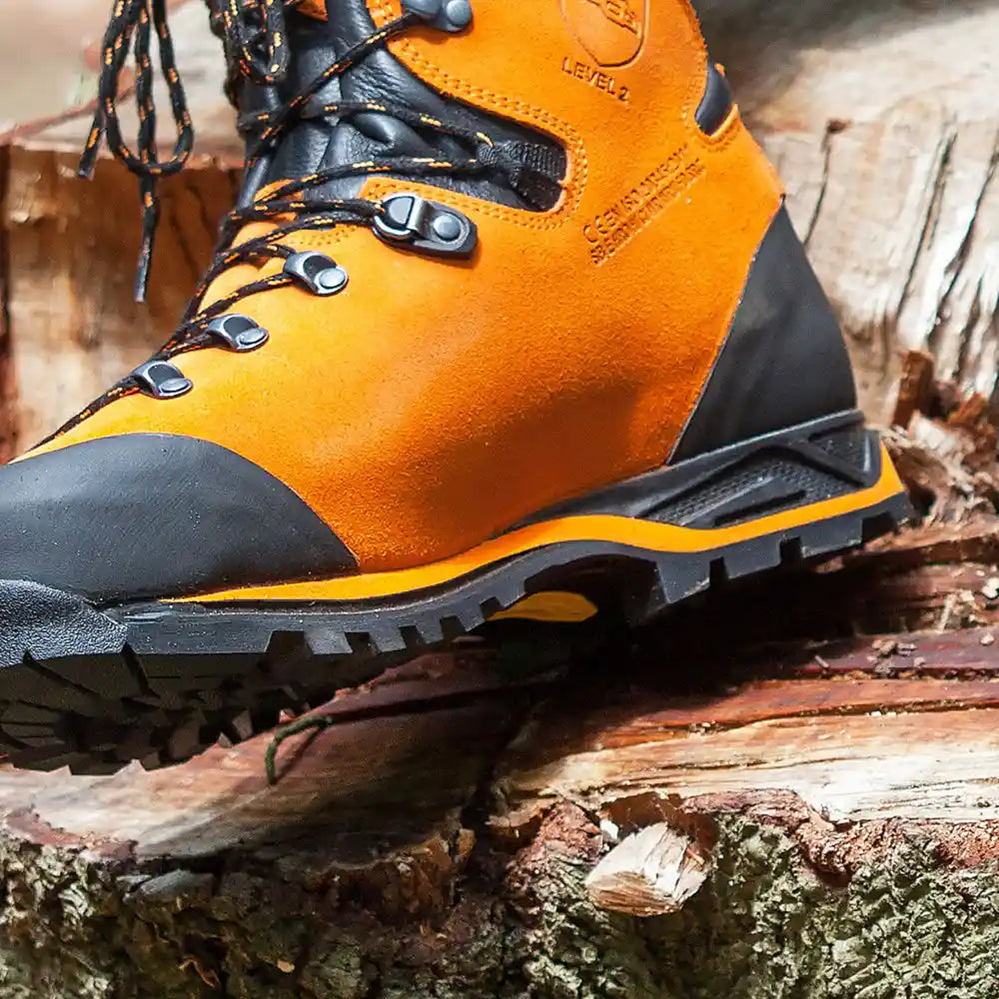 HAIX Protector Prime Orange Vibram sole