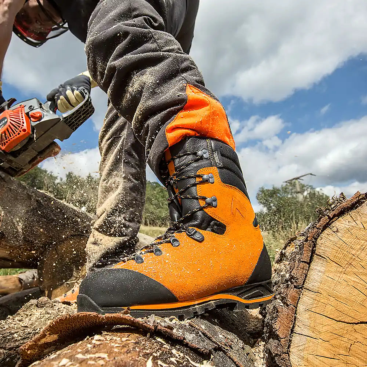 HAIX Protector Prime Orange cushioned insole