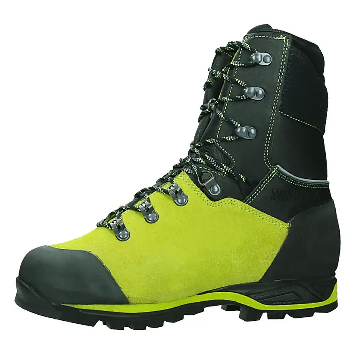 HAIX Protector Ultra lime green left side