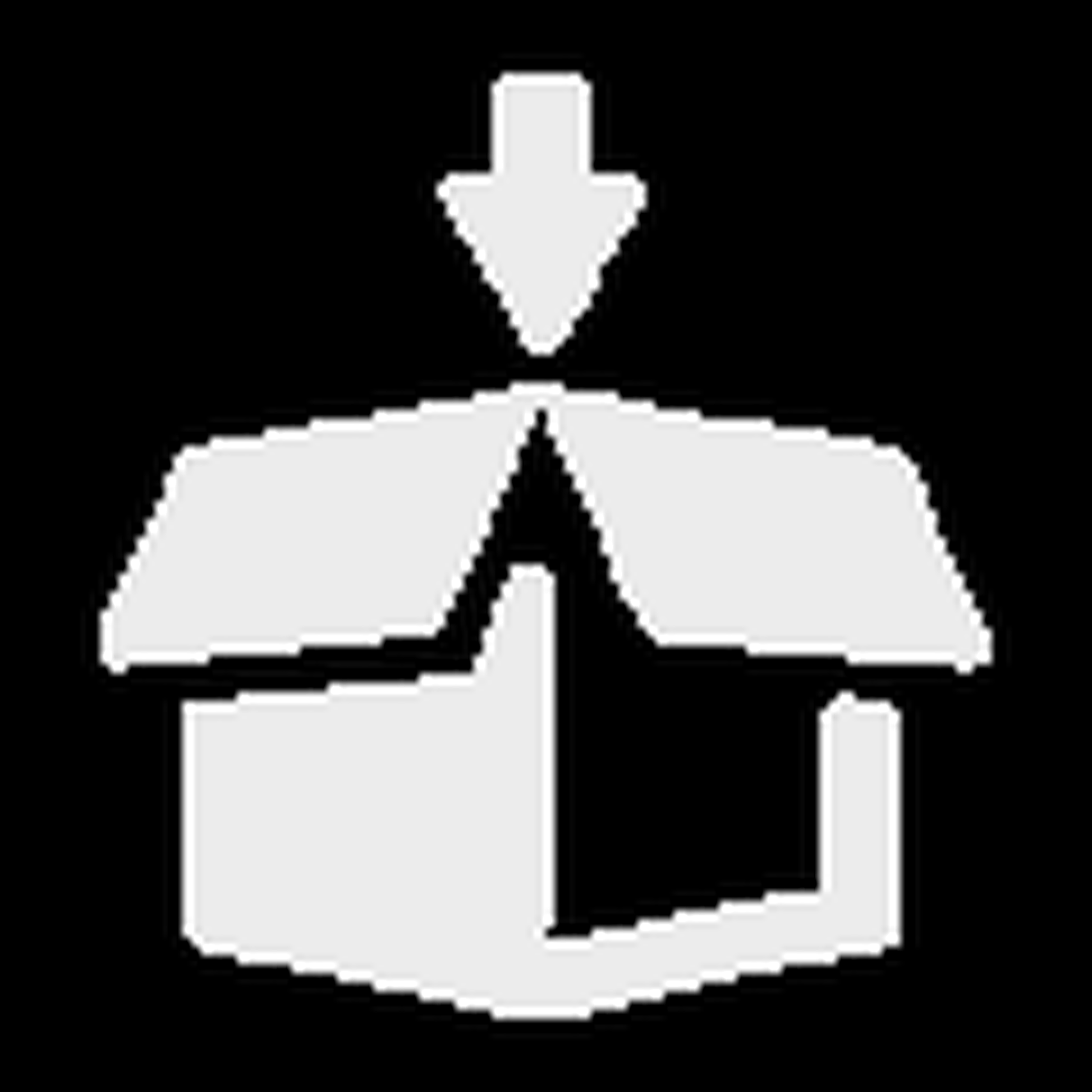 Box arrow download icon