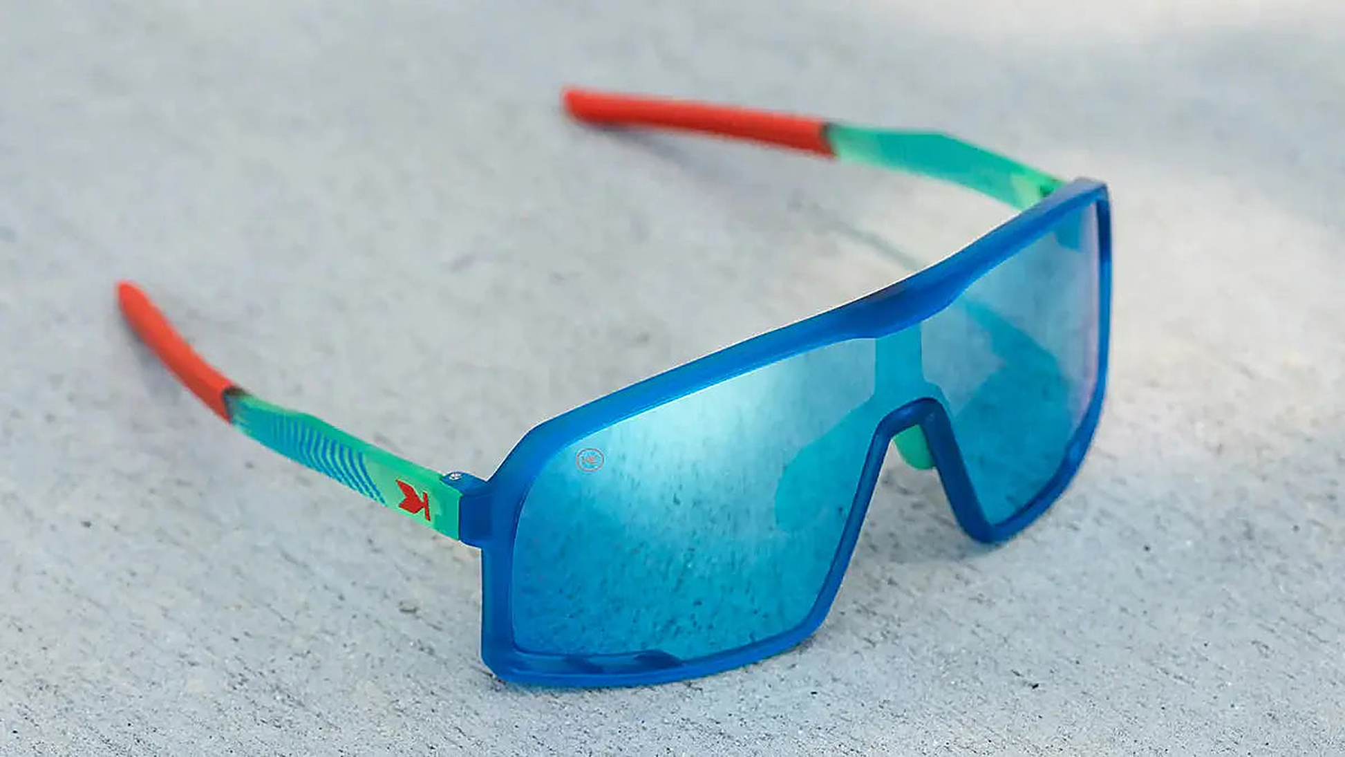 Hill Charge Campeones - Knockaround Sunglasses - detail view