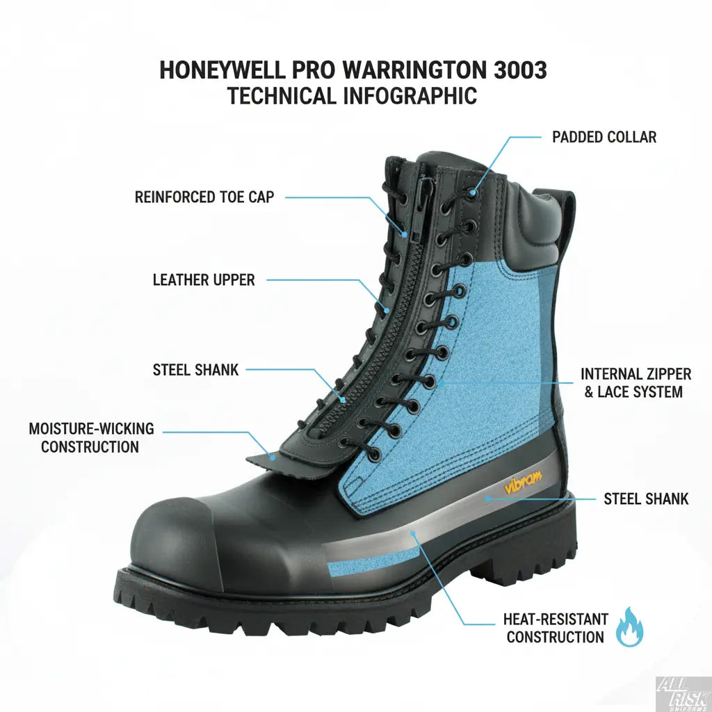 Honeywell PRO Warrington 3003 Technical Diagram