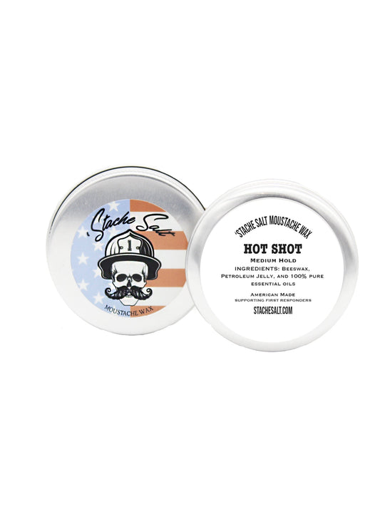 Stache Salt Hot Shot - Medium Hold Moustache & Beard Wax
