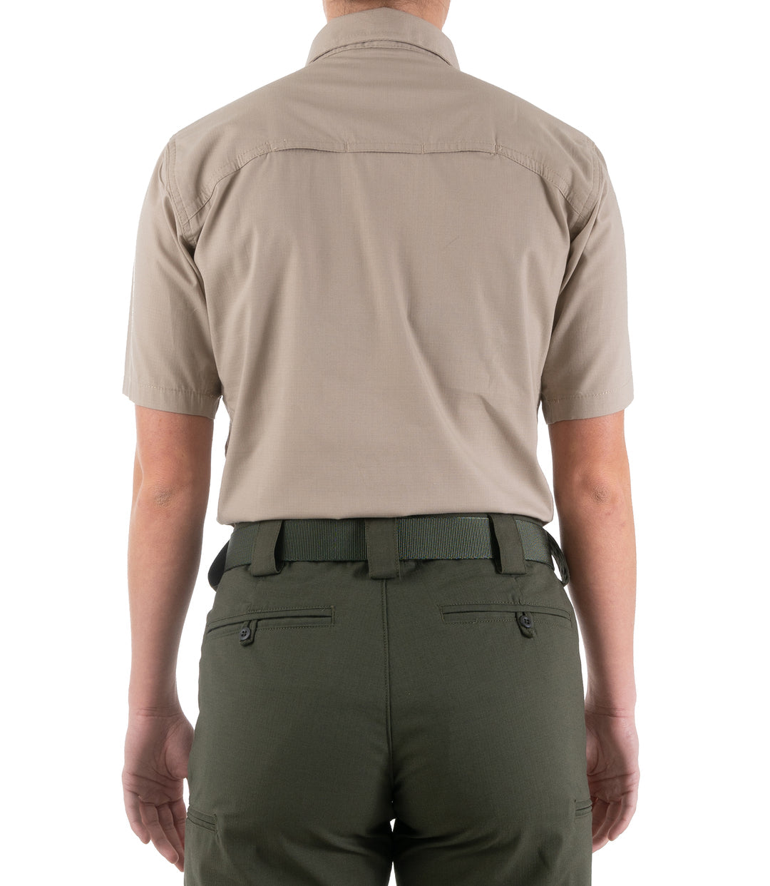 First Tactical Womens V2 Tactical Short Sleeve - Khaki