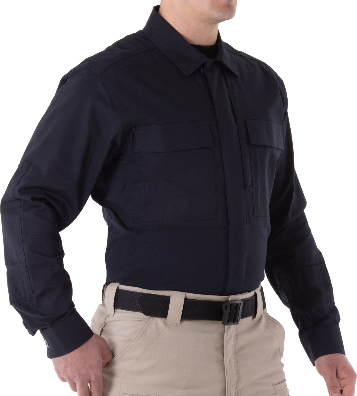 First Tactical Men's V2 BDU Long Sleeve Shirt - Midnight Navy