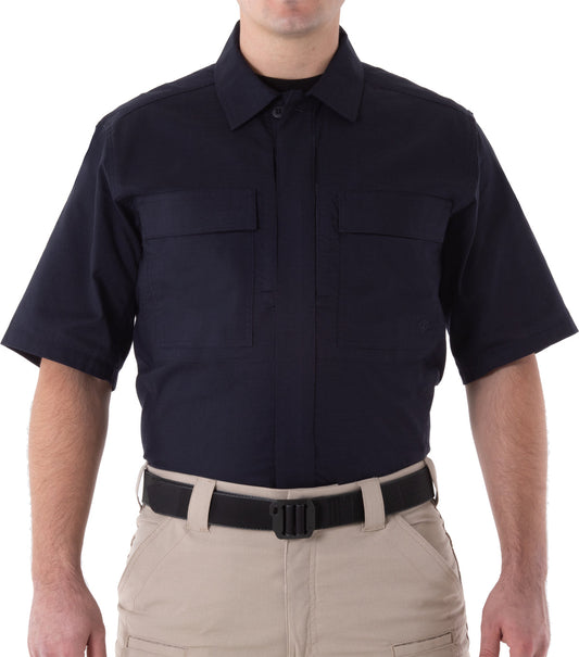 First Tactical Men's V2 BDU Short Sleeve Shirt - Midnight Navy