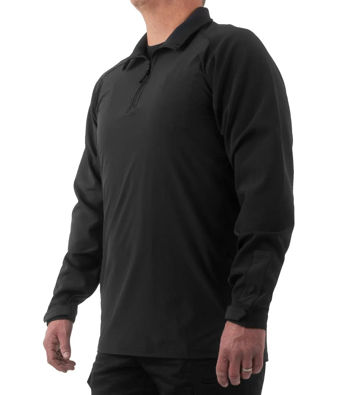 First Tactical Mens Pro Duty Pullover - Black - back view