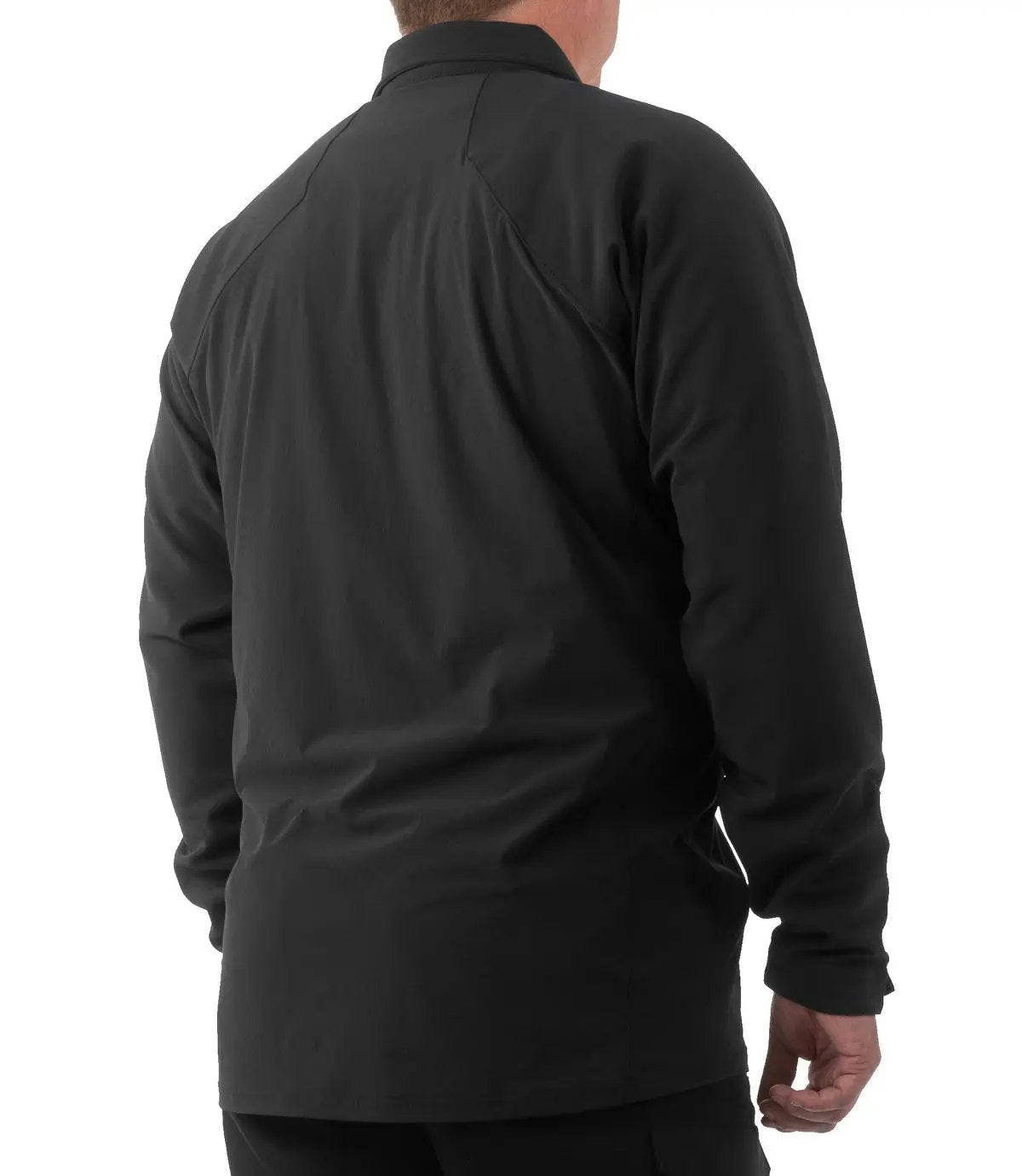 First Tactical Mens Pro Duty Pullover - Black - close-up detail