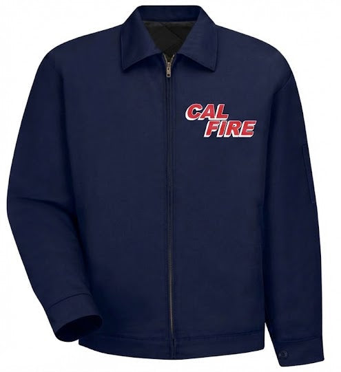 CAL FIRE Mechanics Jacket - detail view