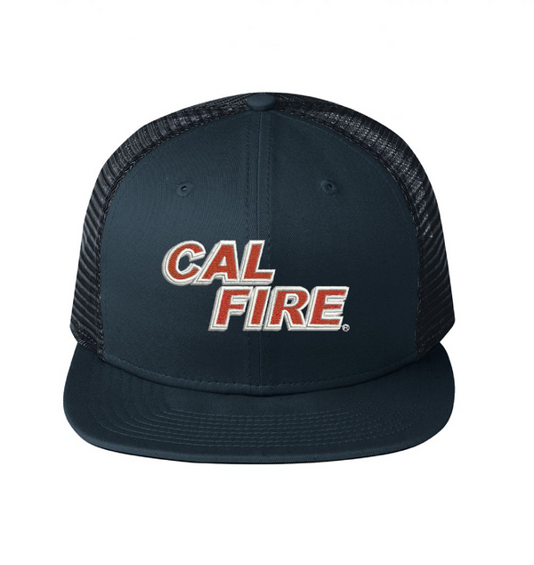 New Era 403 Snapback Hat - CAL FIRE Red Text ALL RISK UniformsCAL FIRE Hats  ALL RISK Uniforms