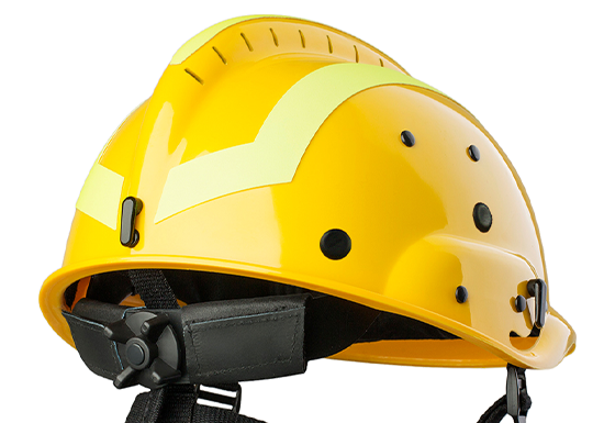 VFT Brush Helmet - back view