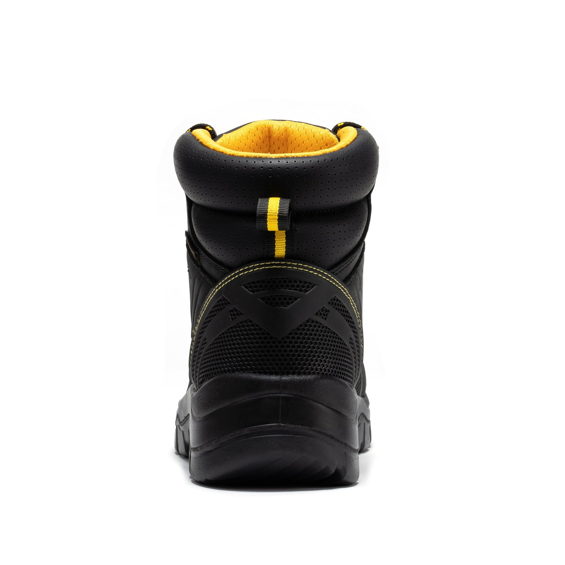 ROCKROOSTER Woodland Black 6 inch Waterproof Composite Toe Leather Work Boots AK663 (6)