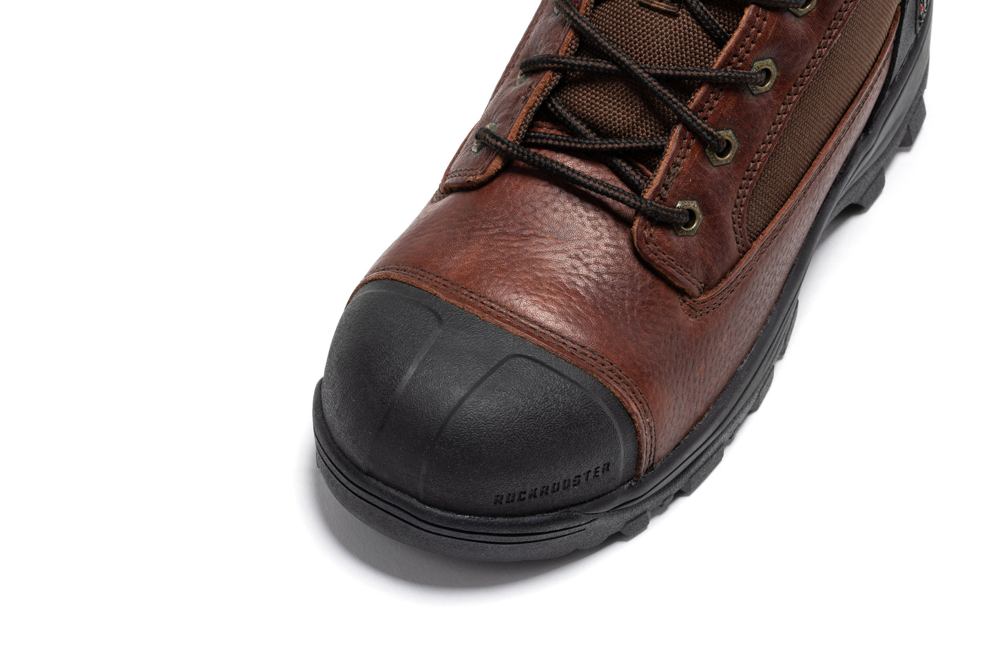 ROCKROOSTER Daviston 6 inch Brown Composite Toe Waterproof Work Boots AT872 (8)