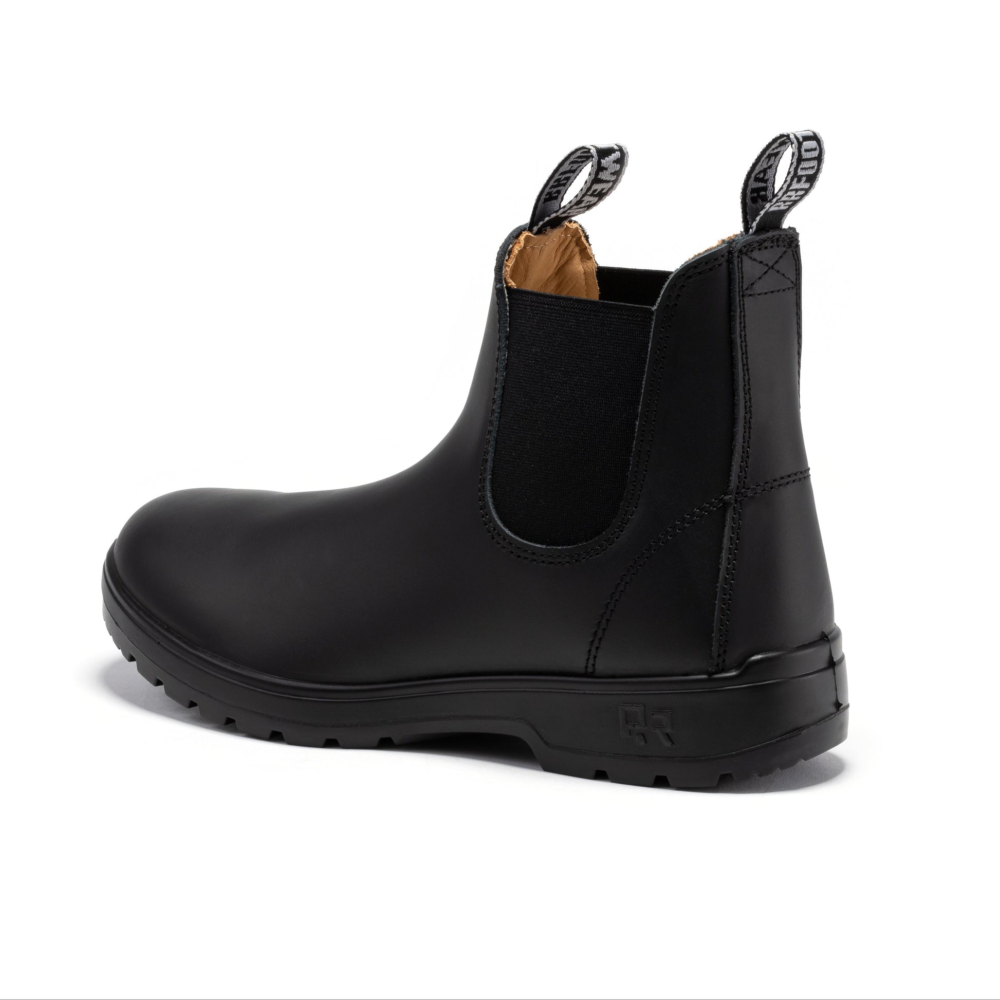 ROCKROOSTER 6 inch Soft Toe Pull on Leather Chelsea Work Boots AD120 (4)
