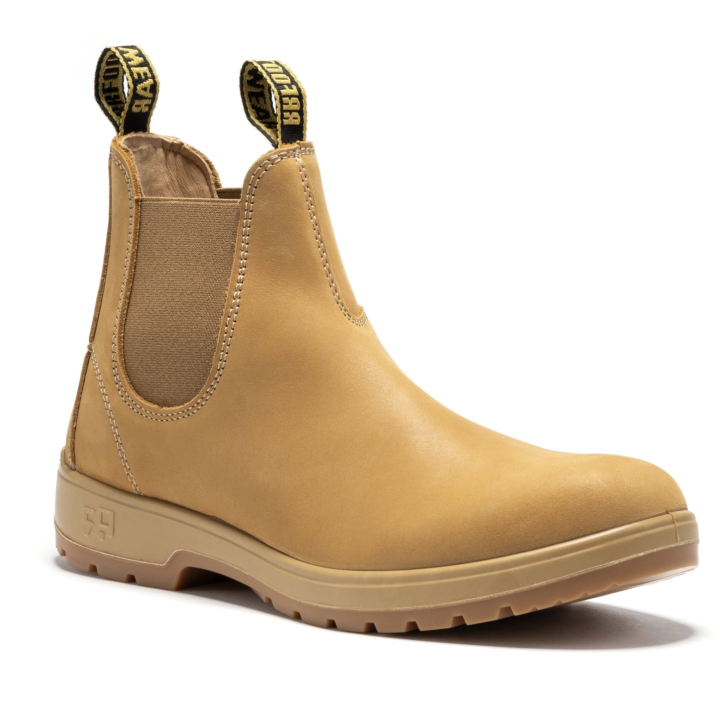 ROCKROOSTER 6 inch Soft Toe Pull on Leather Chelsea Work Boots AD120 (3)