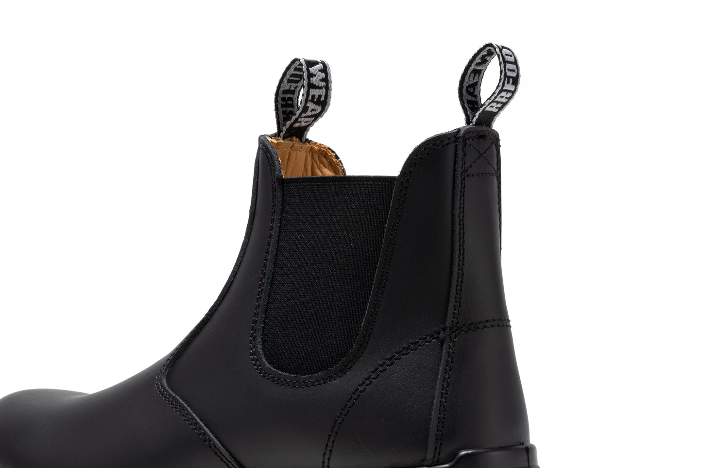 ROCKROOSTER 6 inch Soft Toe Pull on Leather Chelsea Work Boots AD100 (5)