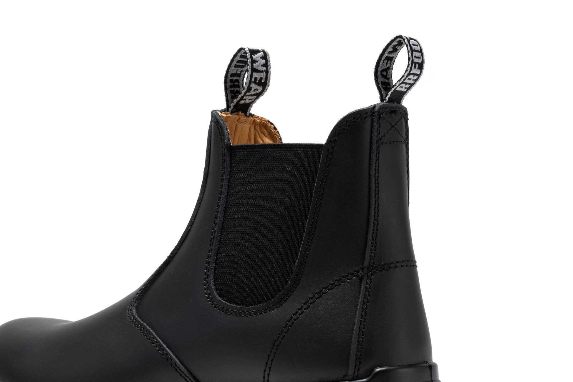 ROCKROOSTER 6 inch Soft Toe Pull on Leather Chelsea Work Boots AD100 (5)