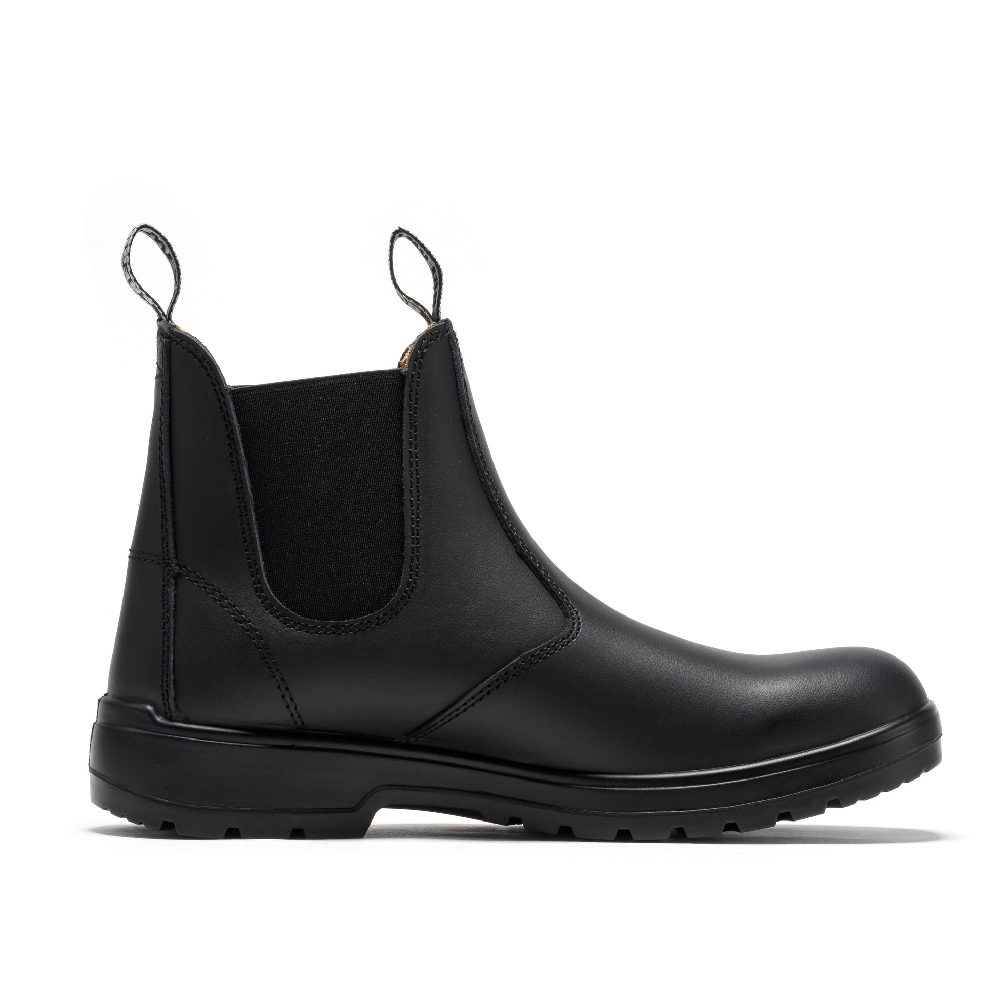 ROCKROOSTER 6 inch Soft Toe Pull on Leather Chelsea Work Boots AD100 (8)