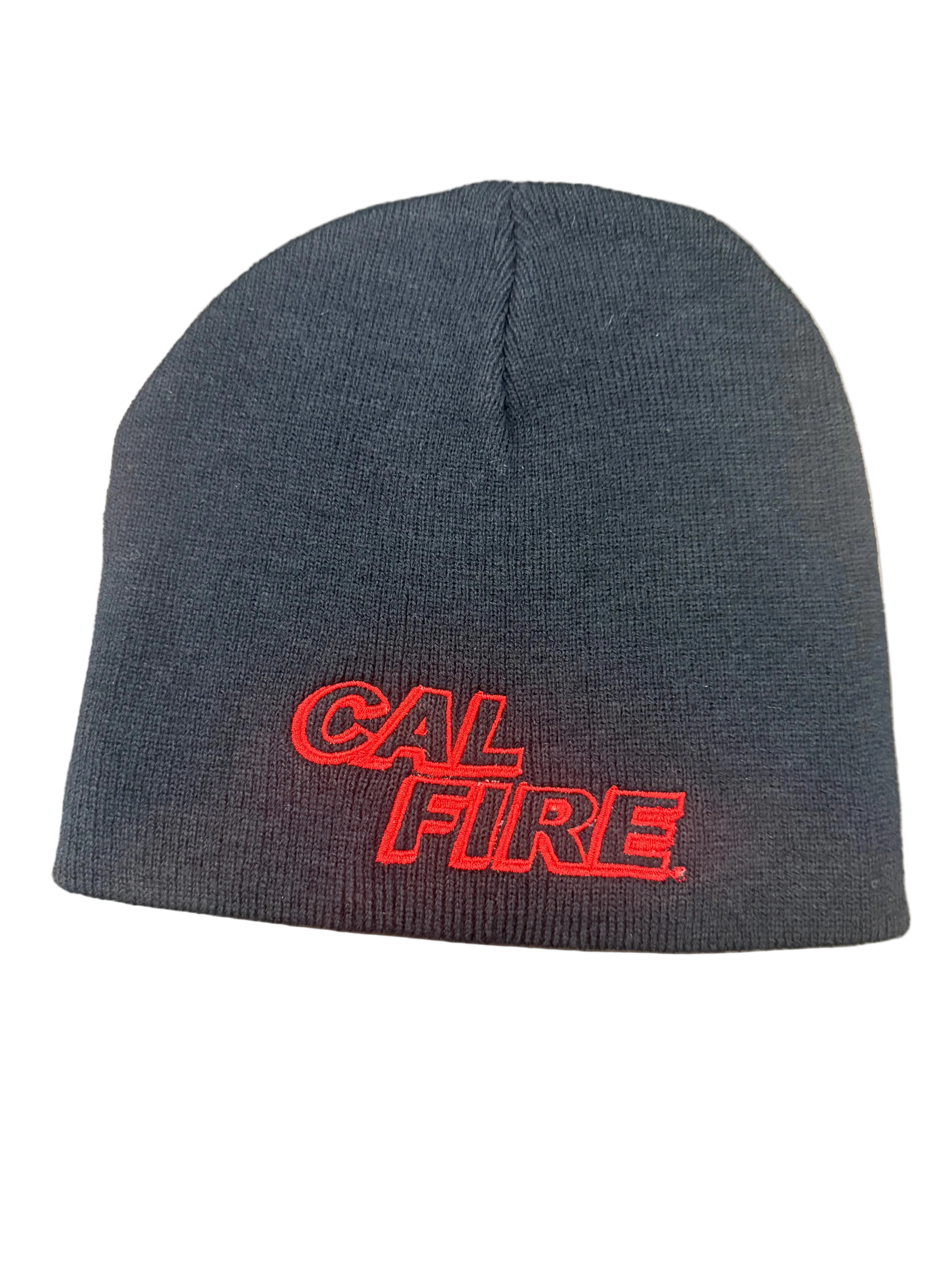Skull Cap - Red Outline Text