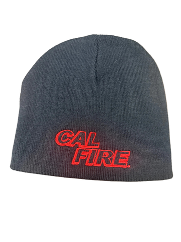 Skull Cap - Red Outline Text