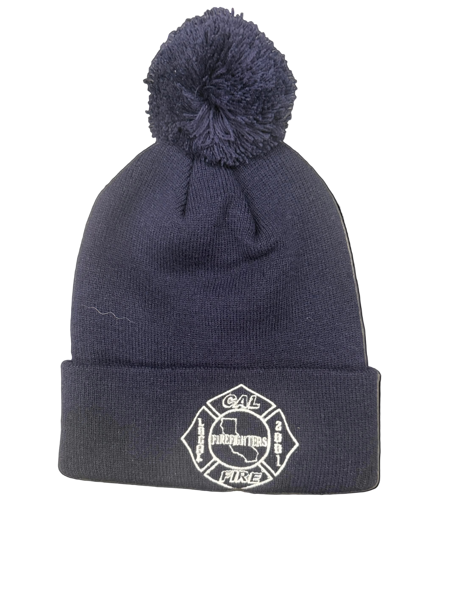 Puff Beanie - Union Outlie - detail view