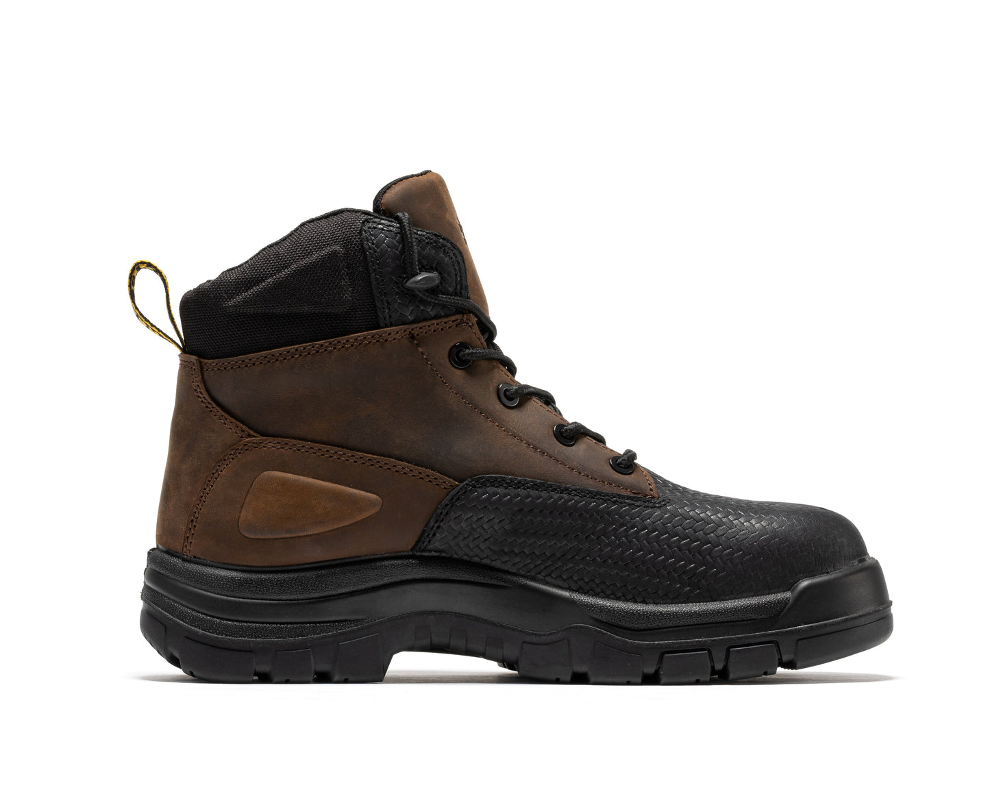 ROCKROOSTER Marfa Brown 6 Inch Waterproof Composite Toe Leather Work Boots CP210 (6)