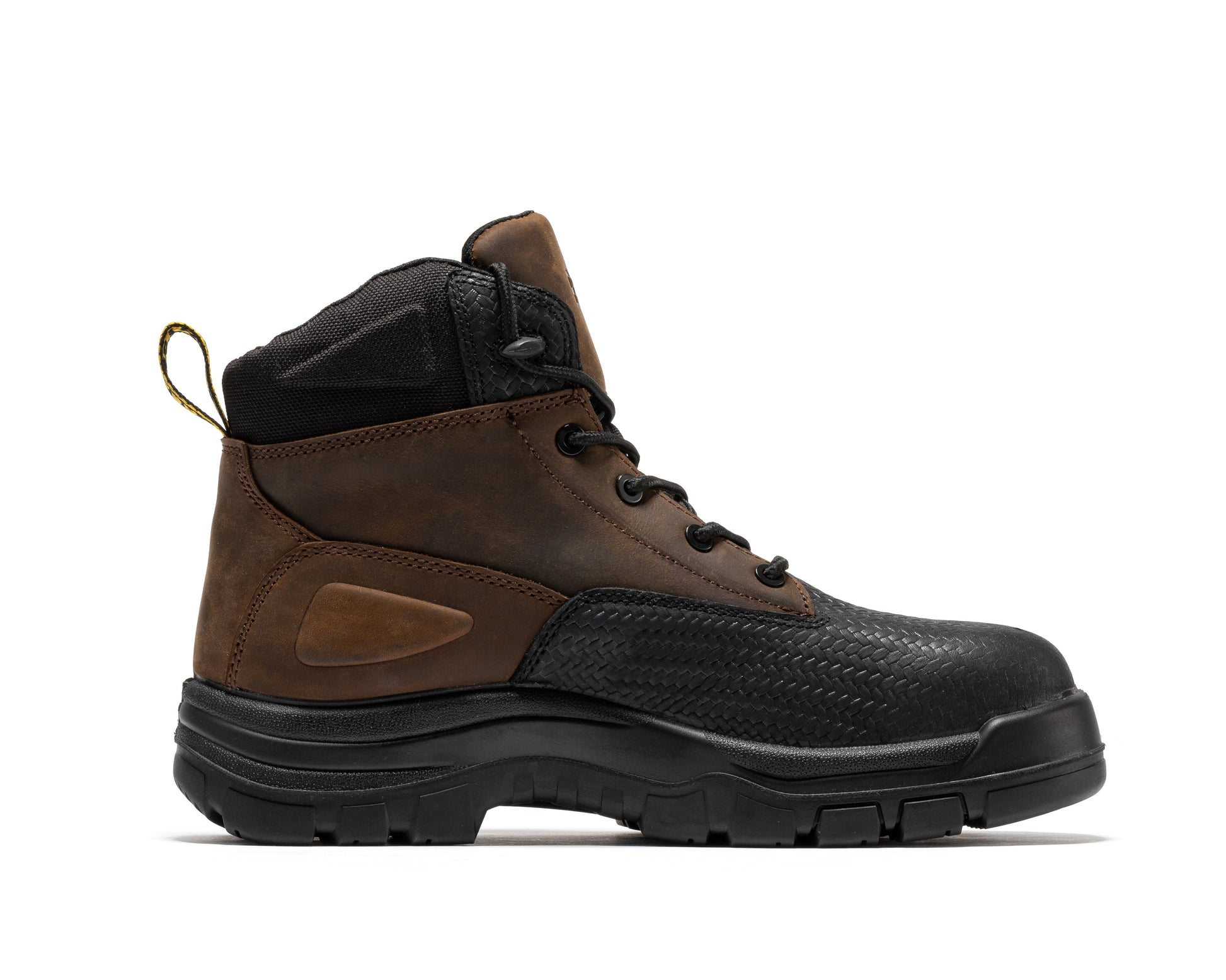 ROCKROOSTER Marfa Brown 6 Inch Waterproof Composite Toe Leather Work Boots CP210 (6)