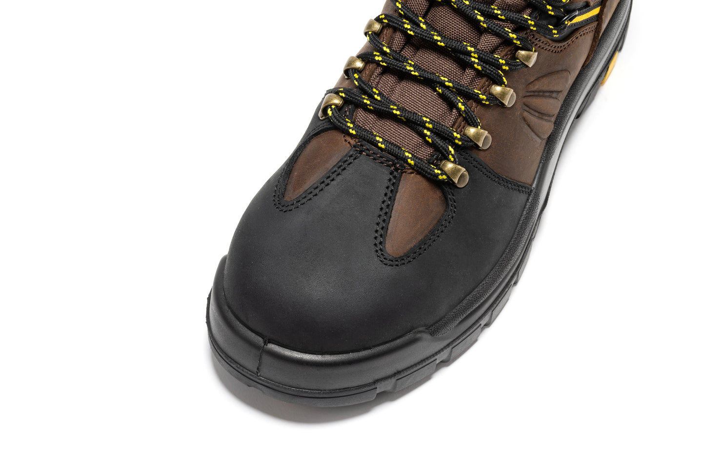 ROCKROOSTER Marfa Brown 6 inch Waterproof Composite Toe Leather Work Boots CP211 (7)