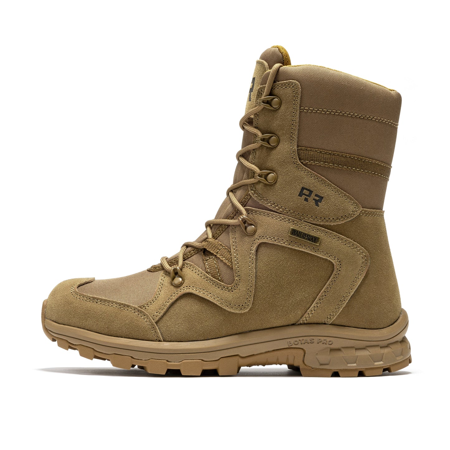 ROCKROOSTER Colmar Coyote 8 inch Suede Leather Waterproof Tactical & Military Boots AB520 (3)