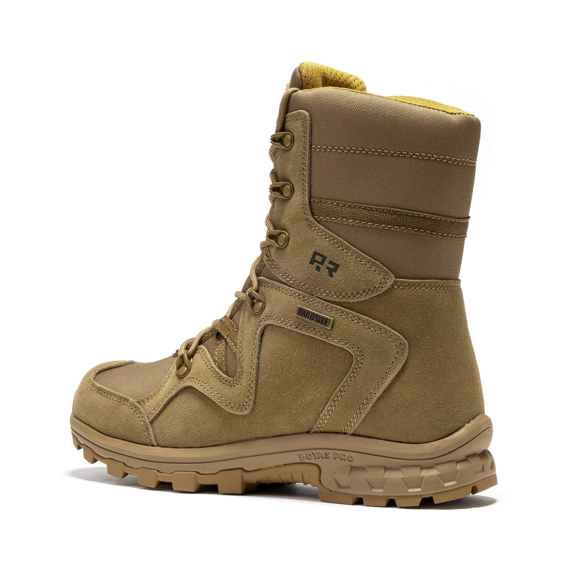 ROCKROOSTER Colmar Coyote 8 inch Suede Leather Waterproof Tactical & Military Boots AB520 (2)