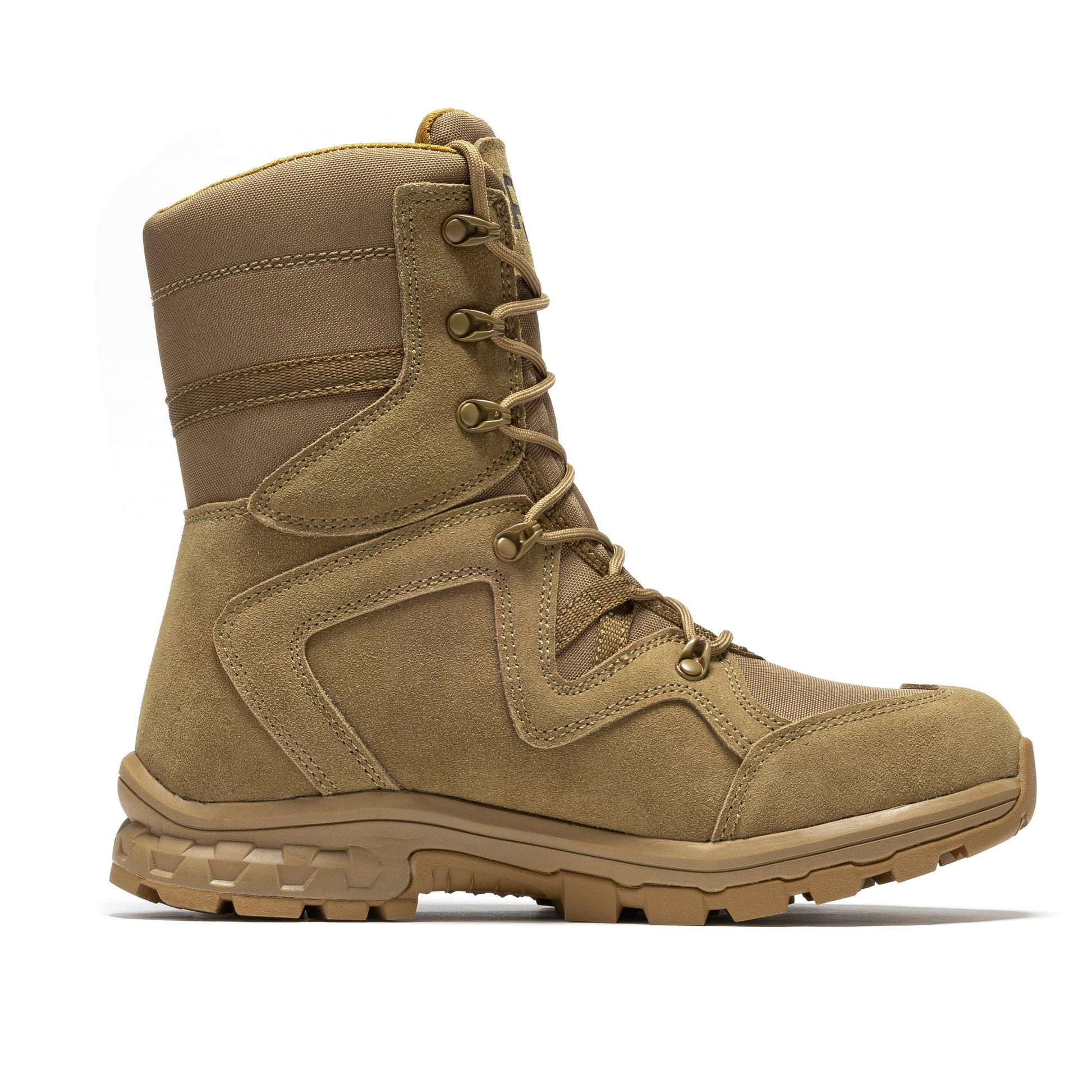 ROCKROOSTER Colmar Coyote 8 inch Suede Leather Waterproof Tactical & Military Boots AB520 (6)